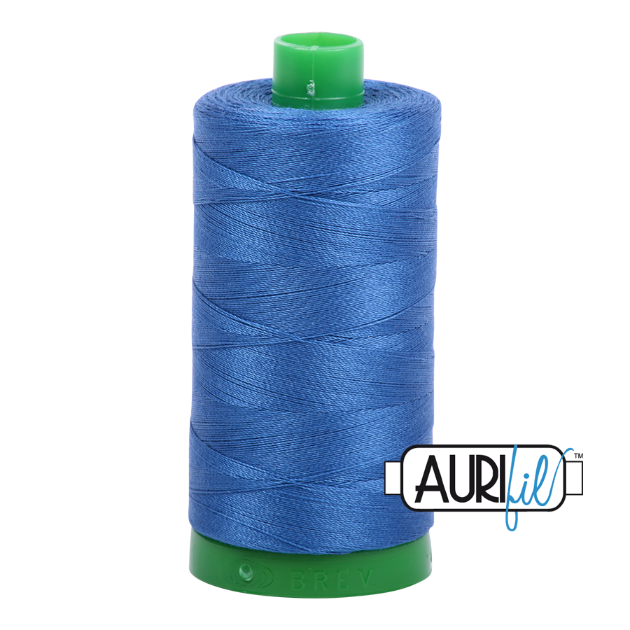 Fil Aurifil - Bleu de Delft 2730 - 40wt
