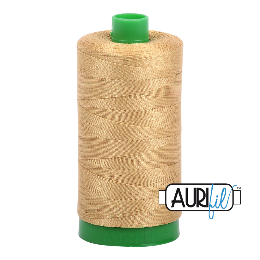 Fil Aurifil - Laiton léger 2920 - 40wt