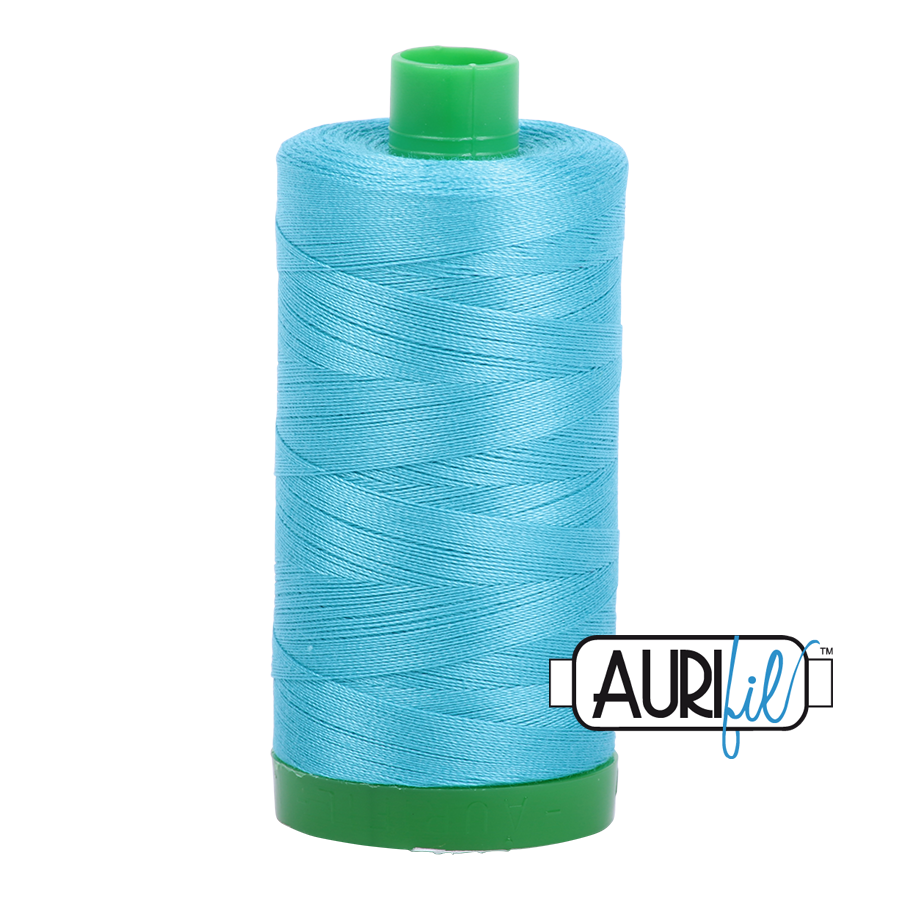 Fil Aurifil – Turquoise brillant 5005 – 40 %