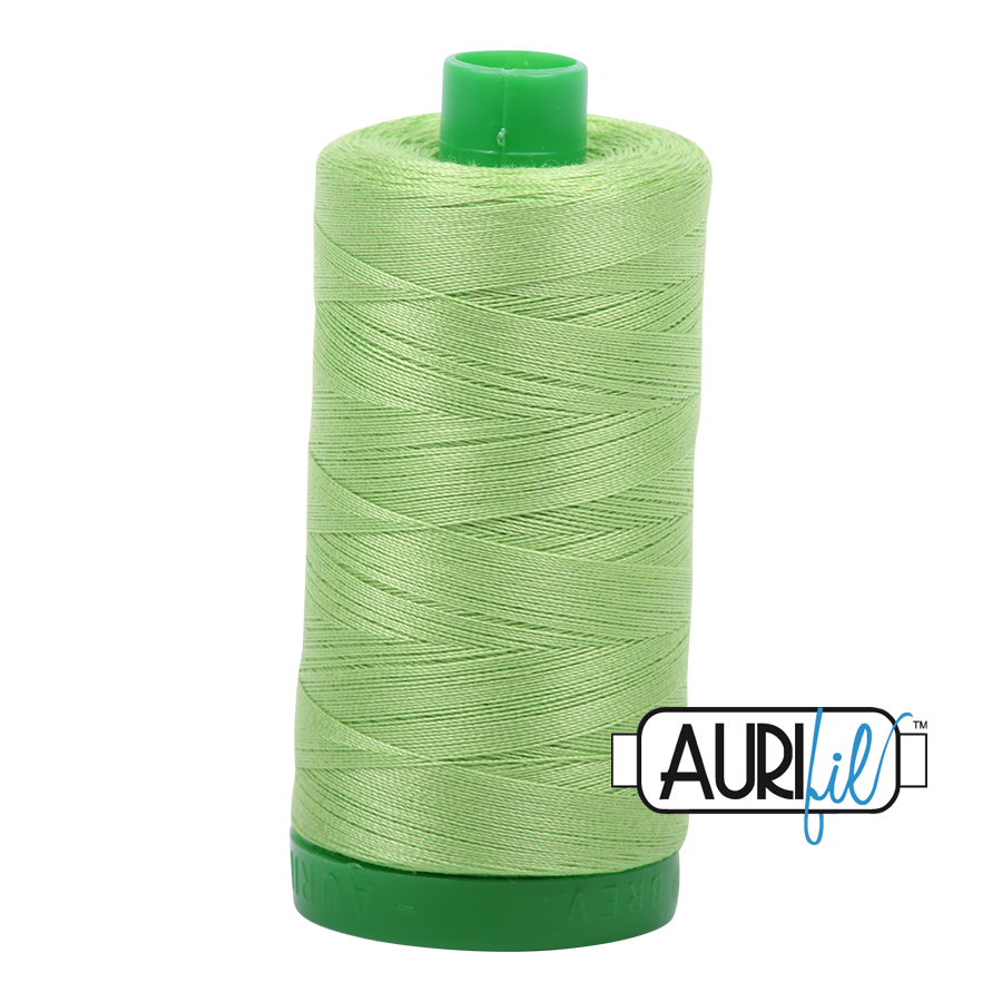 Aurifil Thread - Shining Green 5017 - 40wt