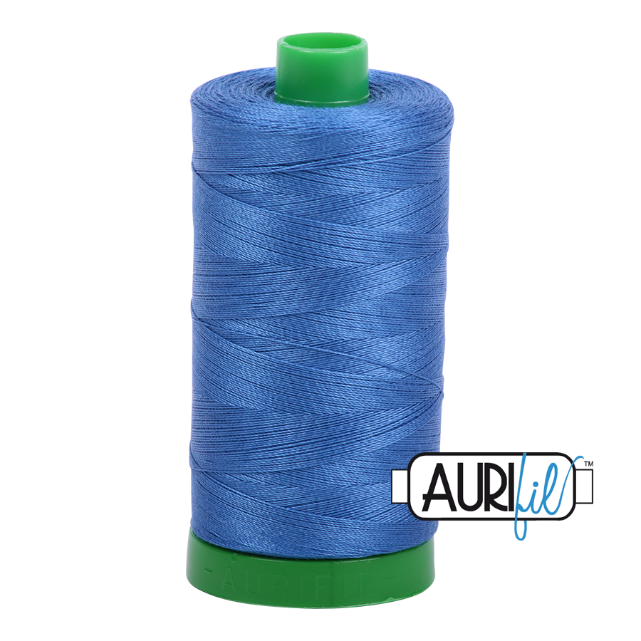 Aurifil Thread - Peacock Blue 6738 - 40wt