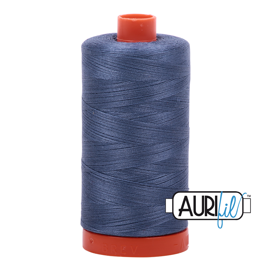 Fil Aurifil - Gris foncé bleu 1248 - 50 wt