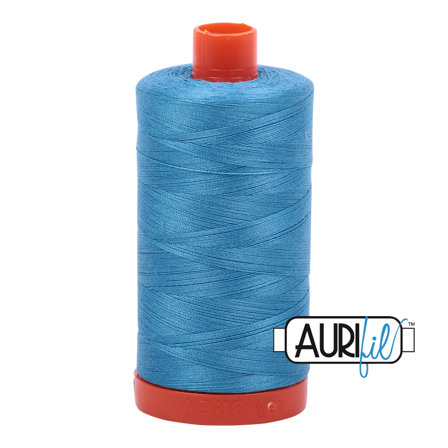 Fil Aurifil - Bleu sarcelle vif 1320 - 50 wt