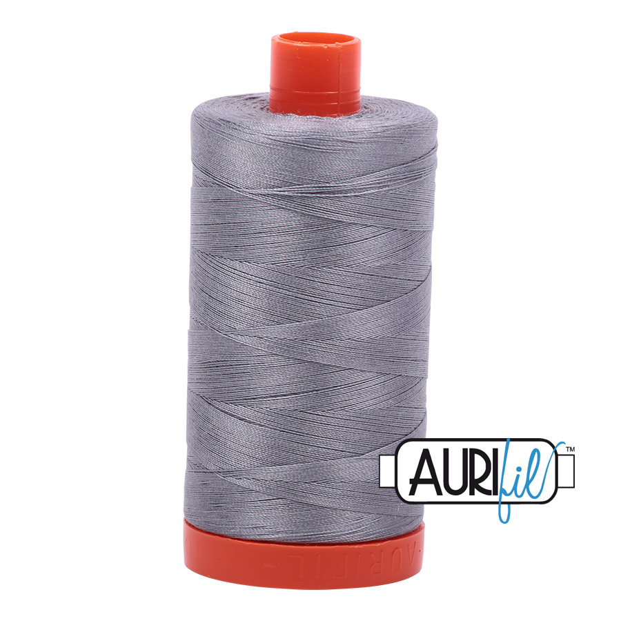 Fil Aurifil - Aluminium 2615 - 50wt