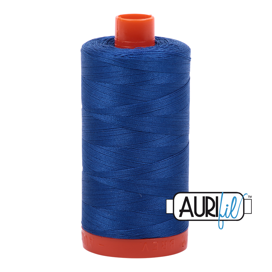 Fil Aurifil - Bleu moyen 2735 - 50 wt