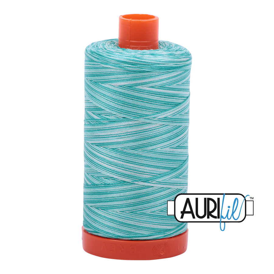 Fil Aurifil - Mousse turquoise 4654 - 50 %