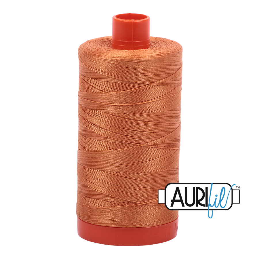 Fil Aurifil - Orange moyen 5009 - 50 wt