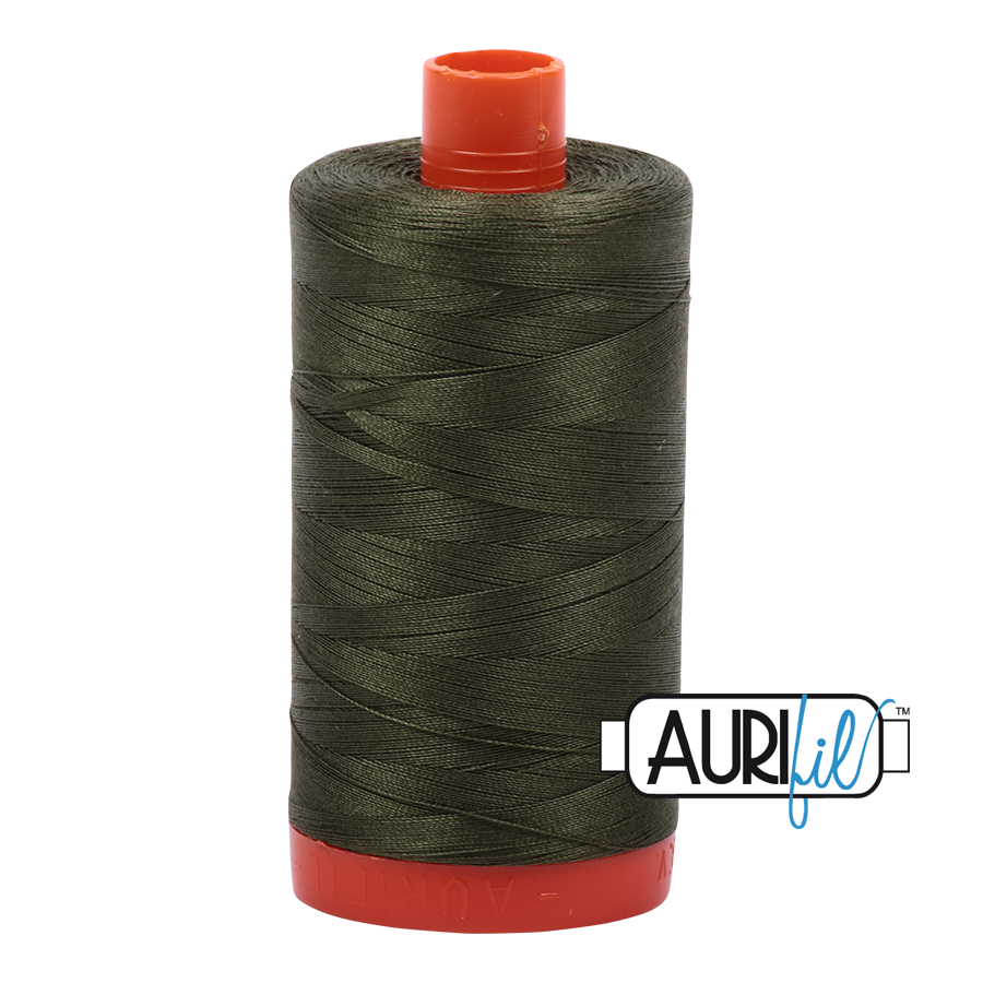 Fil Aurifil - Vert moyen 5023 - 50 wt