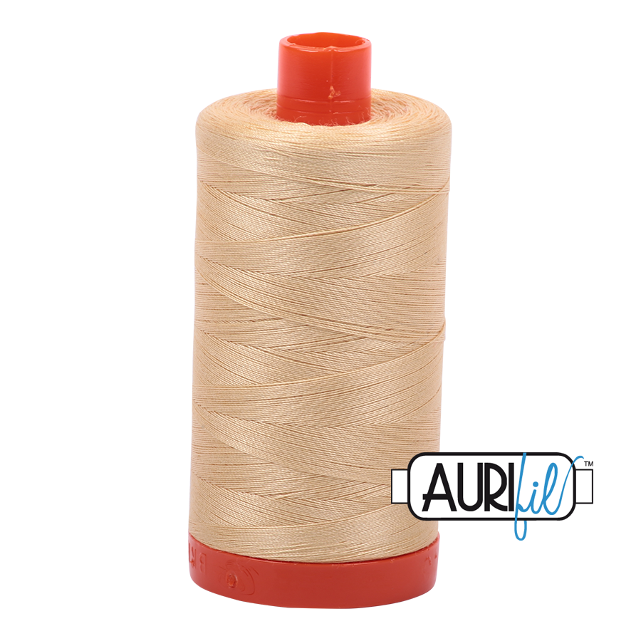 Fil Aurifil - Caramel clair 6001 - 50 wt