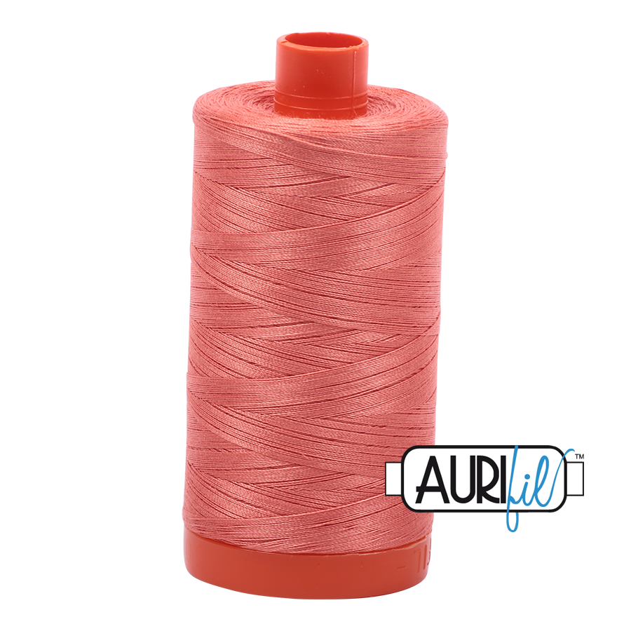 Aurifil Thread - Tangerine Dream 6729  - 50 wt