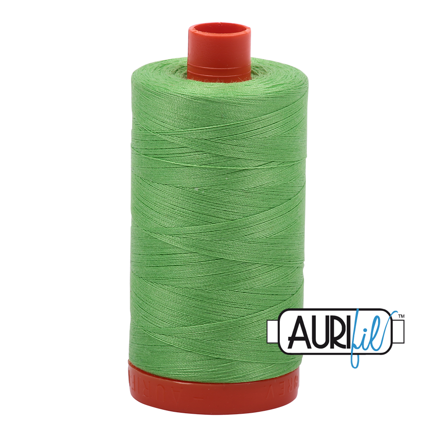 Aurifil Thread - Shamrock Green 6737 - 50 wt