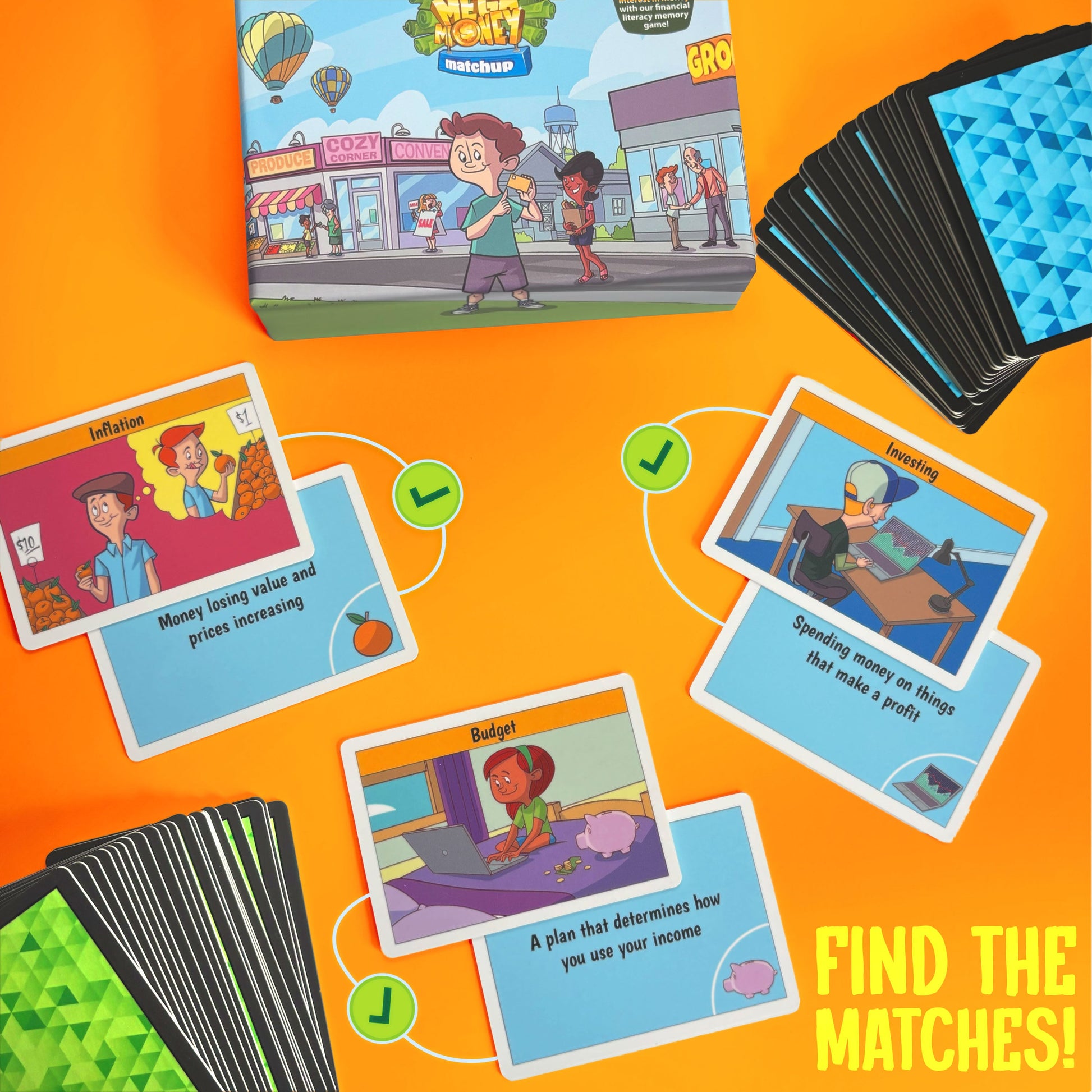 Mega Money Match-Up - The Financial Literacy Memory Game for Kids