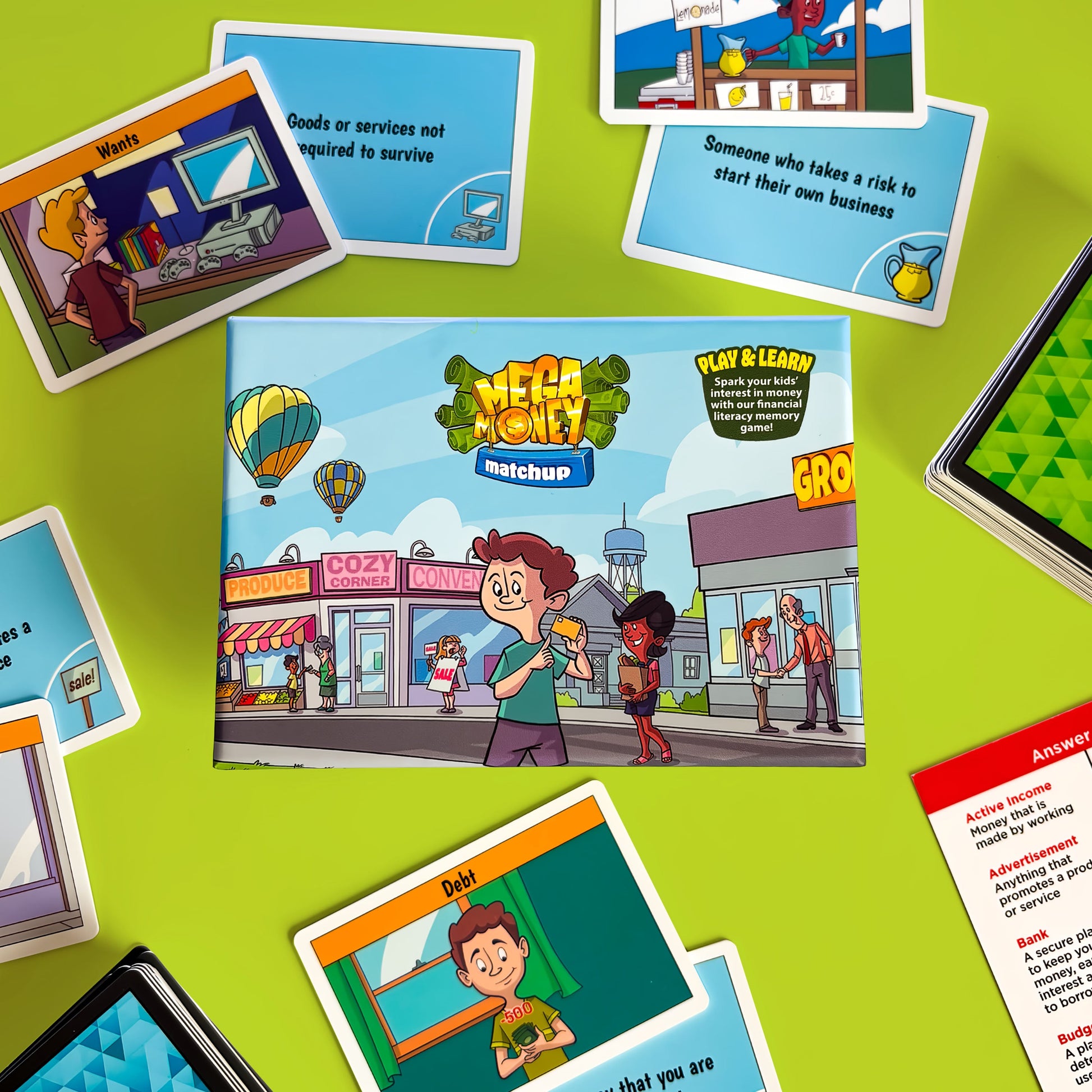 Mega Money Match-Up - The Financial Literacy Memory Game for Kids