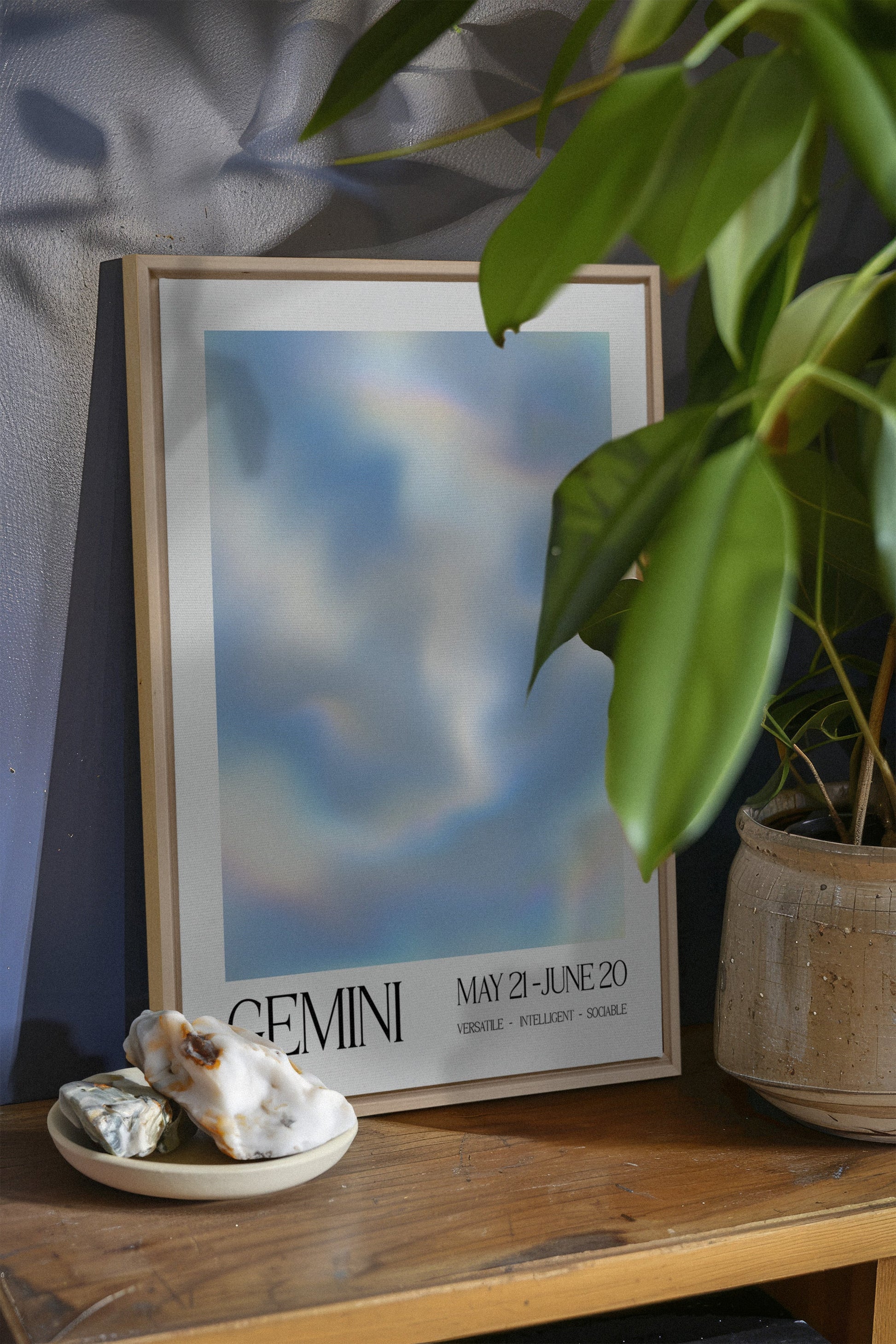 GEMINI, Stretched Canvas Artwork