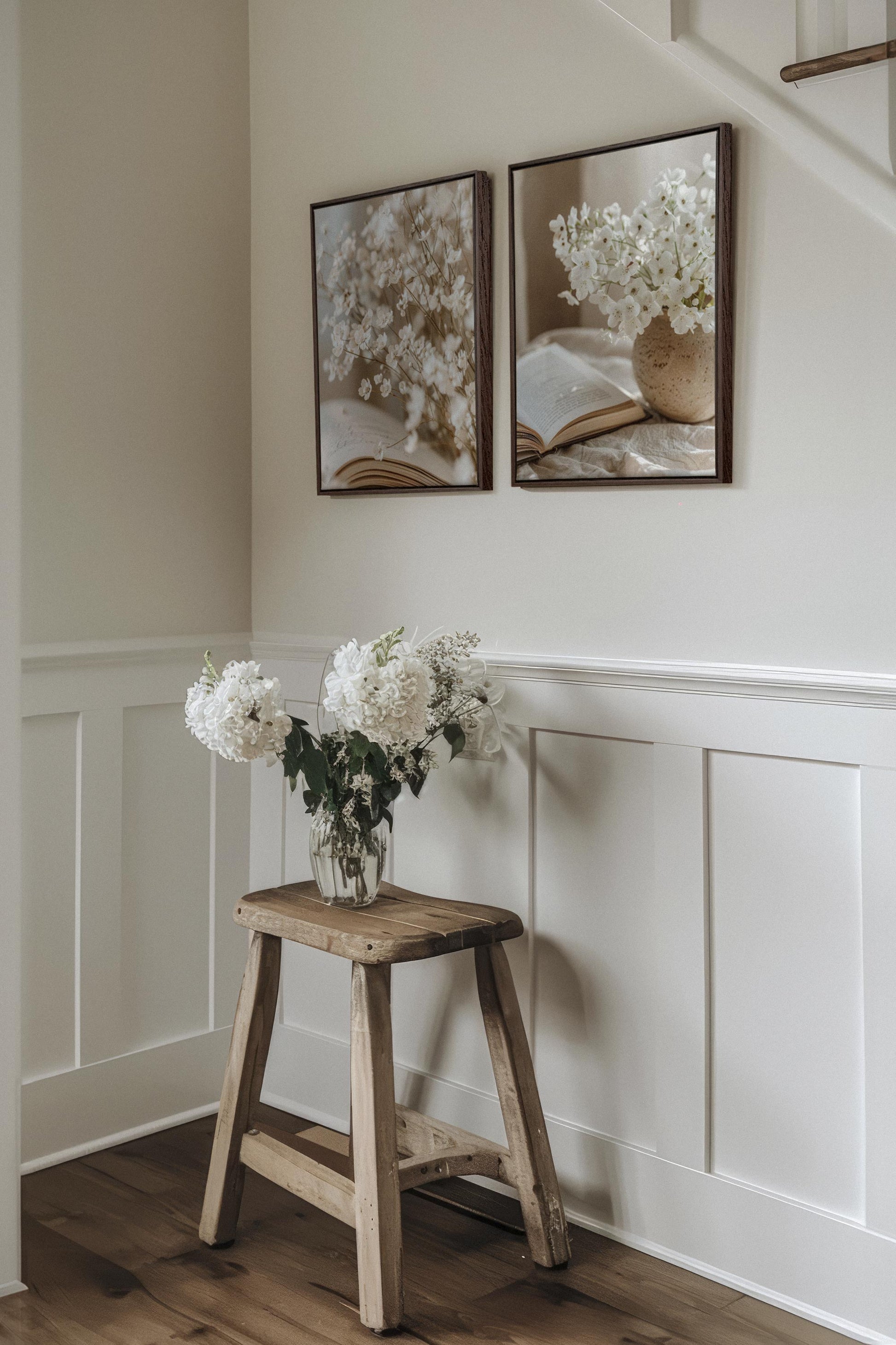 TIMELESS BEAUTY DUO (2 Stretched Canvas Artworks)