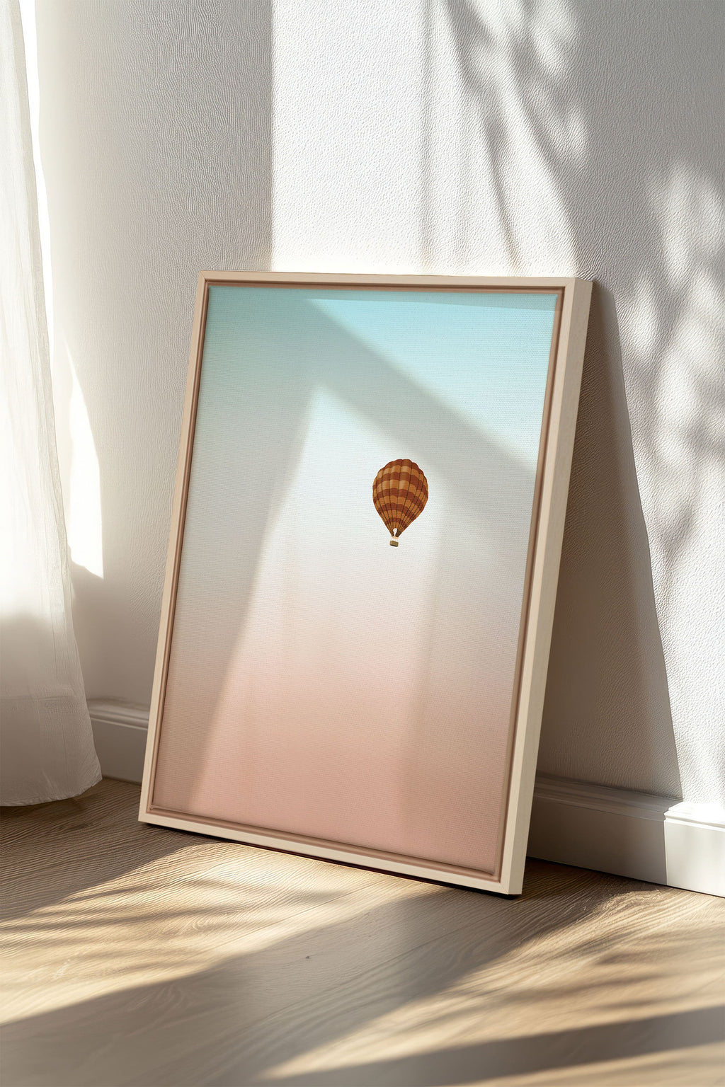 Hot Air Balloon, Stretched Canvas Artwork