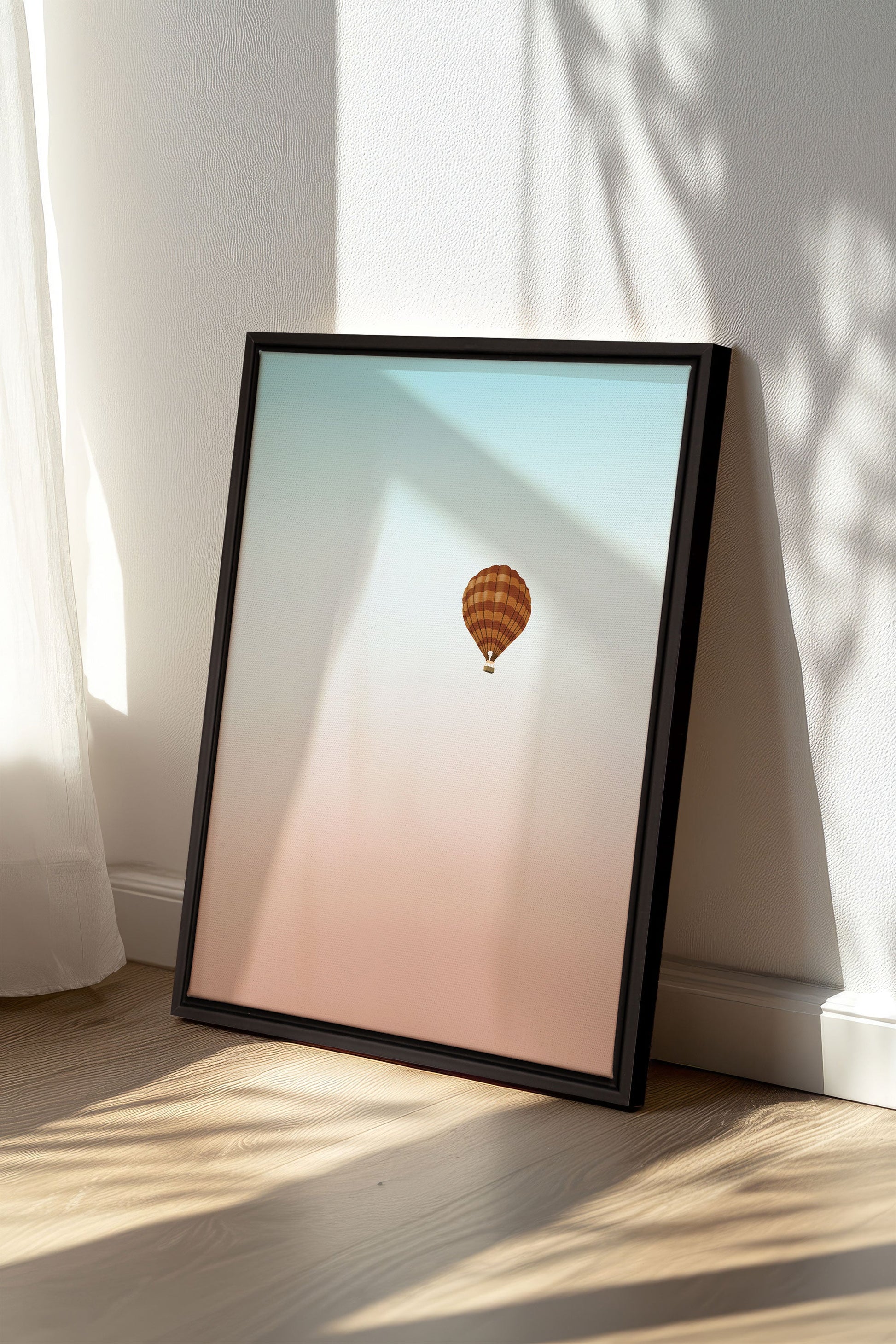 Hot Air Balloon, Stretched Canvas Artwork