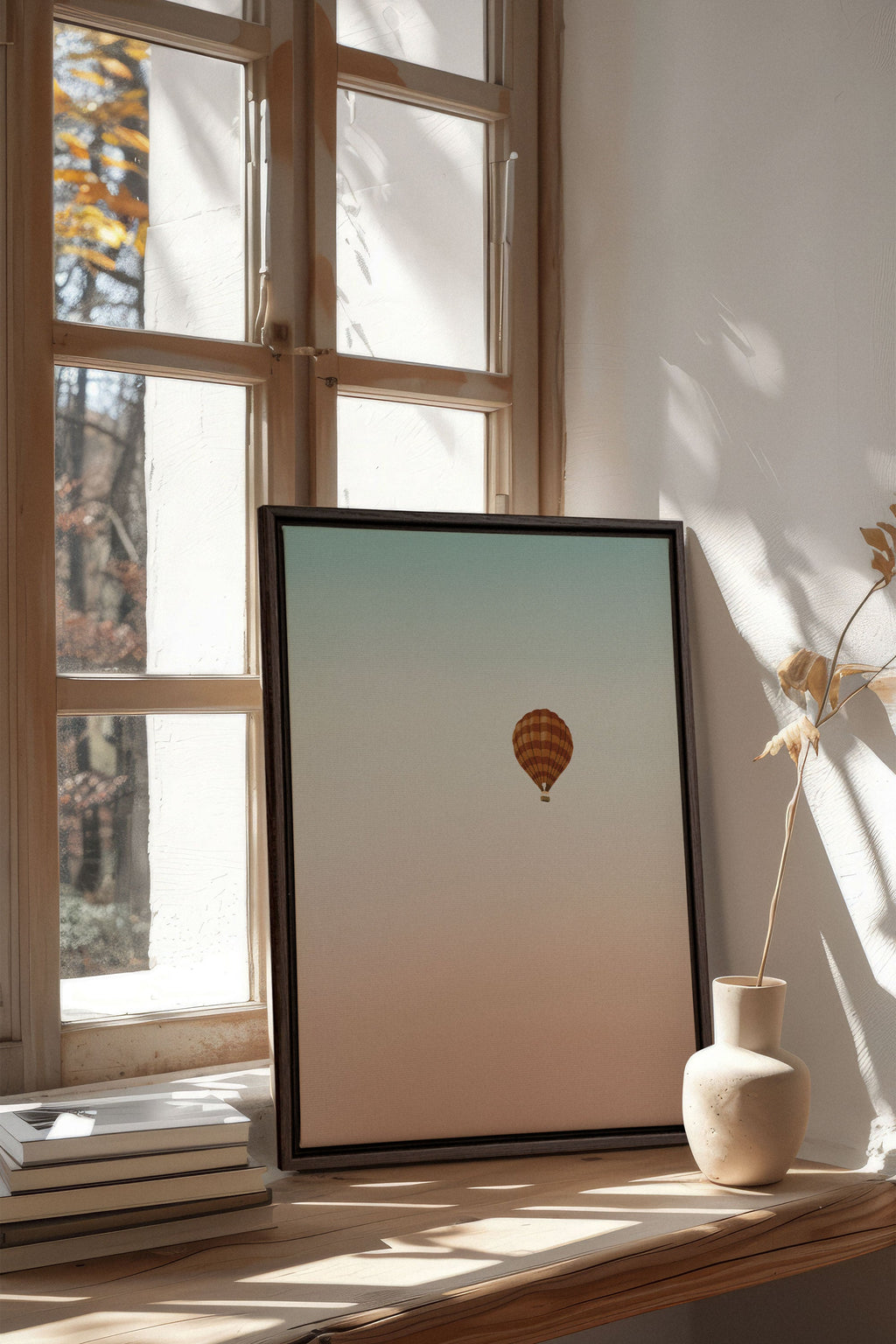 Hot Air Balloon, Stretched Canvas Artwork