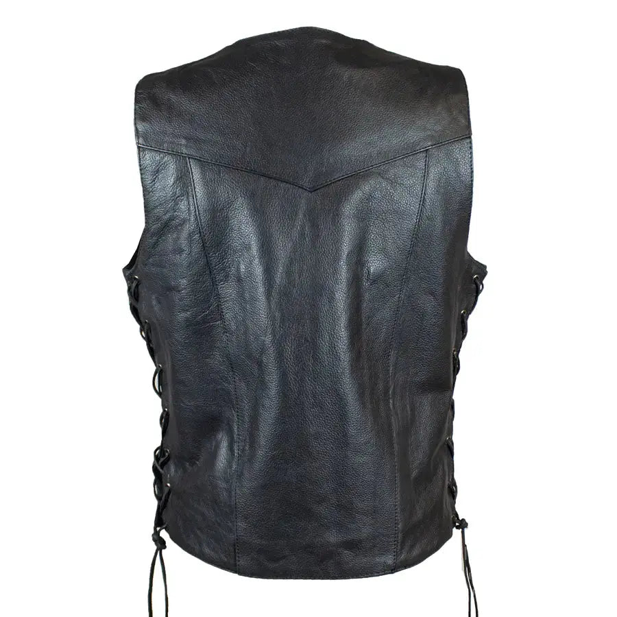 Gilet en cuir pour femme Open Road