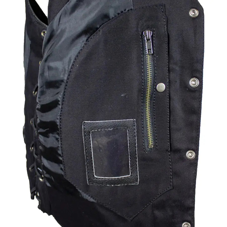 Gilet en cuir pour femme Open Road