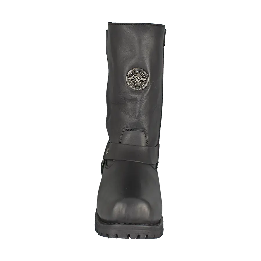 Milwaukee Leather Men's Wide 11" Harness Motorcycle Boots