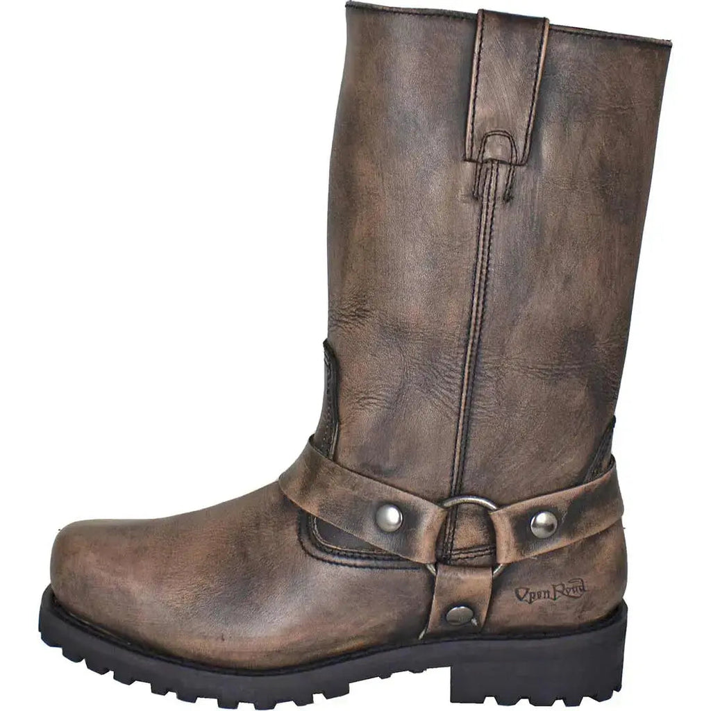 Open Road Men's Harness Motorcycle Boots