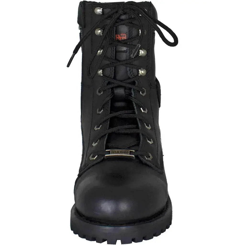 Bottes de moto matelassées Open Road pour hommes, 8 pouces