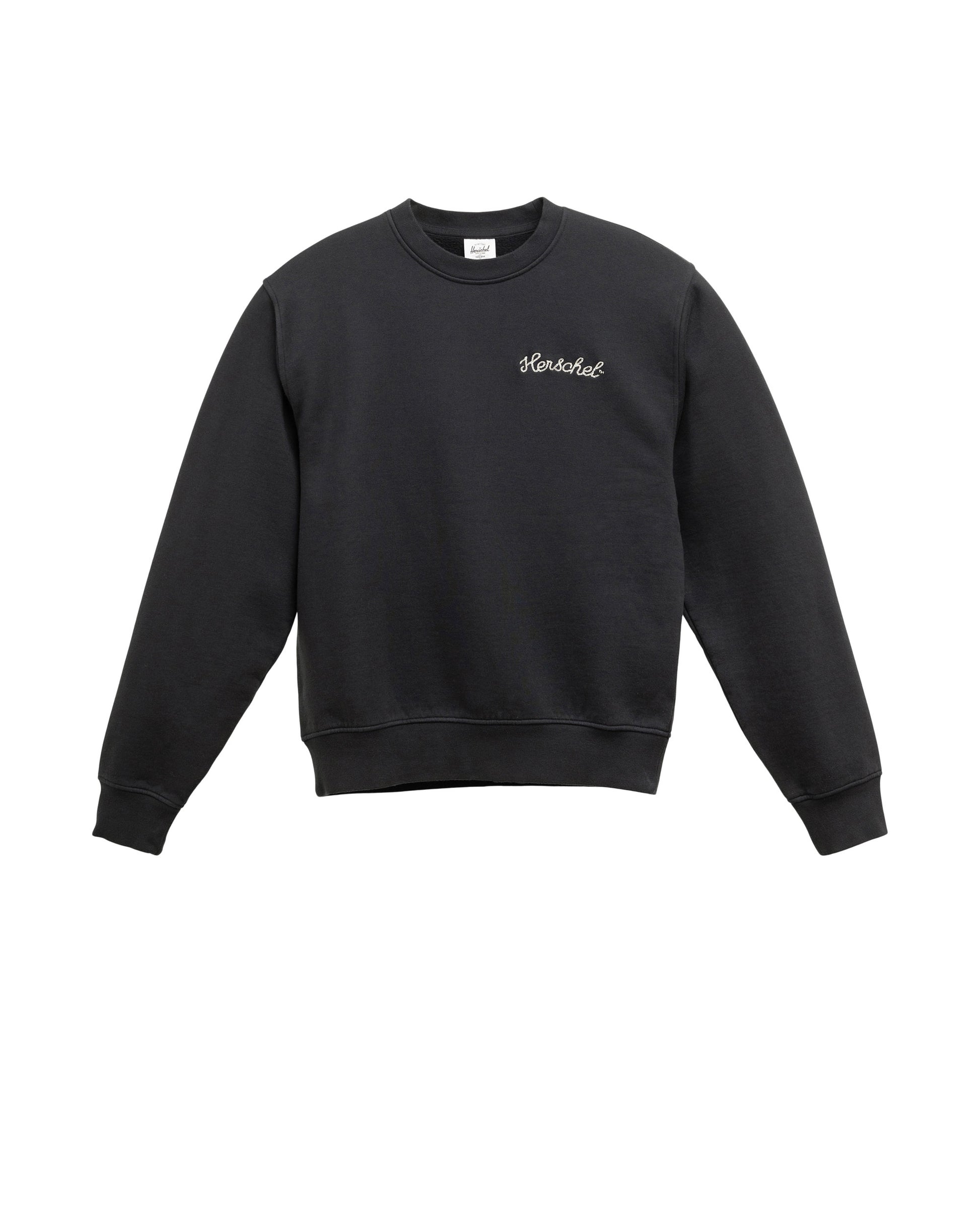 Pull ras du cou à point de chaînette pour femme