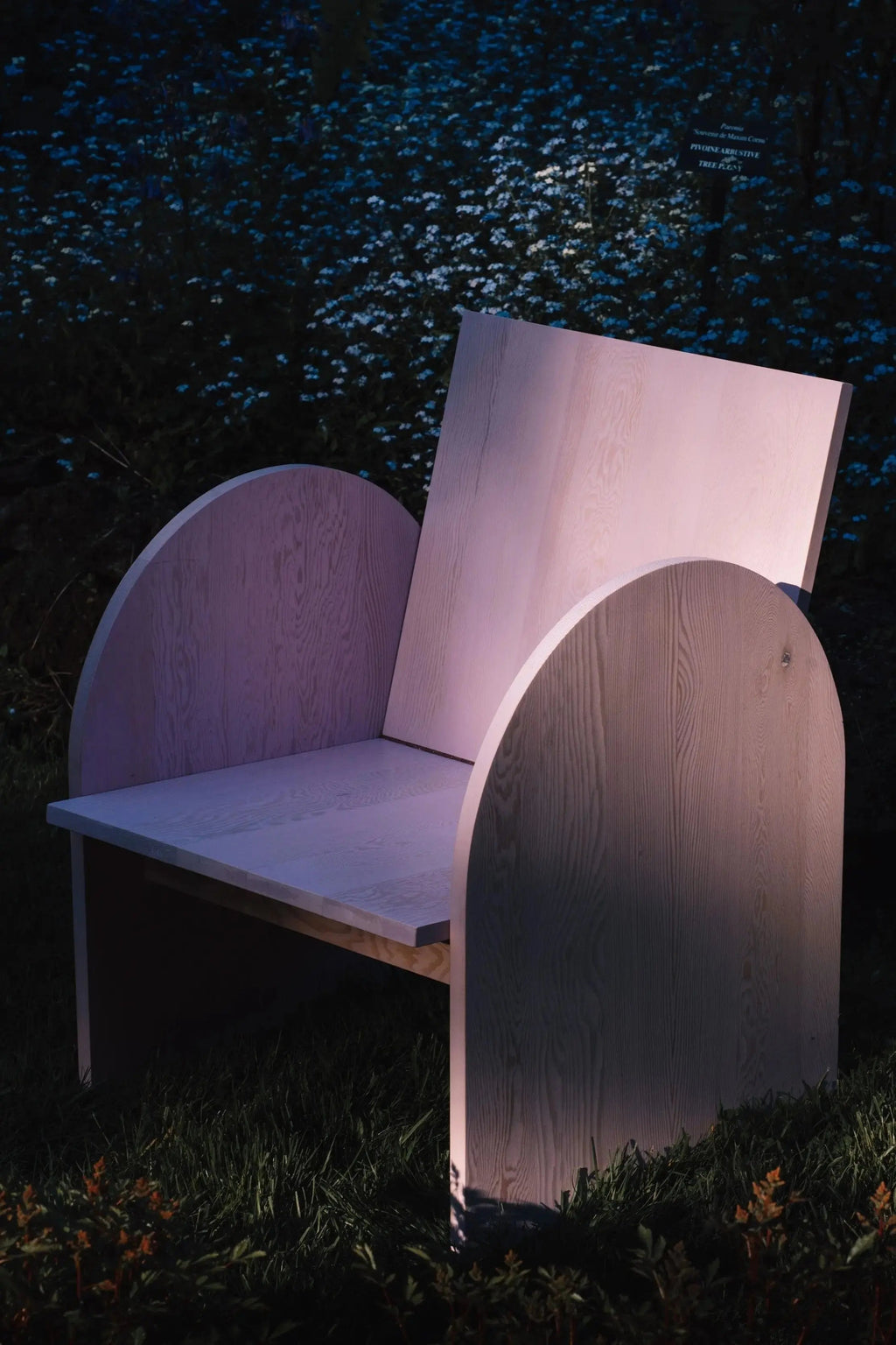 MUGO Wooden Armchair