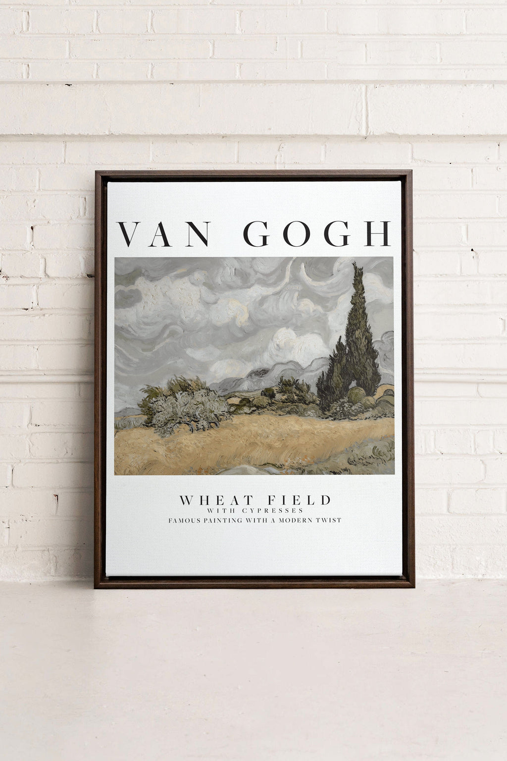 WHEATS FIELD, Stretched Canvas Artwork