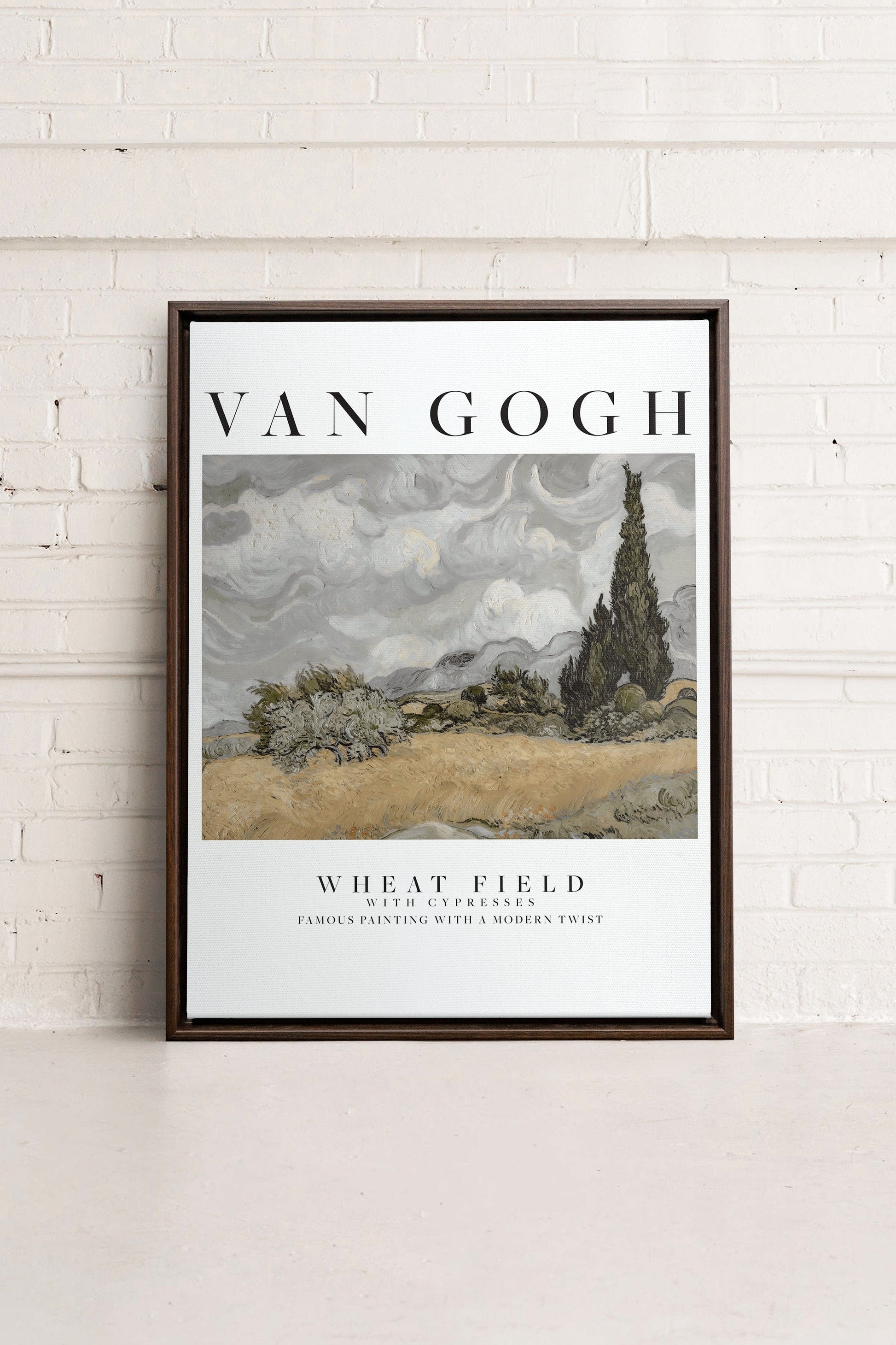 WHEATS FIELD, Stretched Canvas Artwork