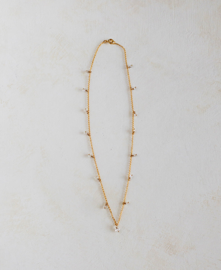 Maëlle Necklace (Herkimer Diamond)