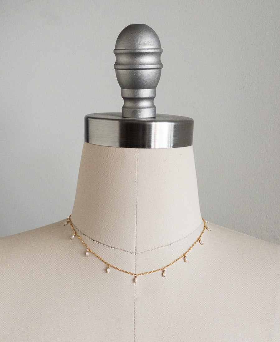 Maëlle Necklace (Pearl)