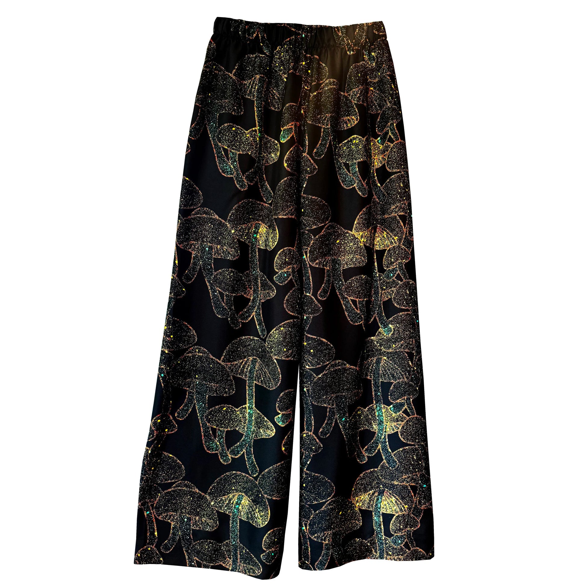 magic mushrooms silk pants