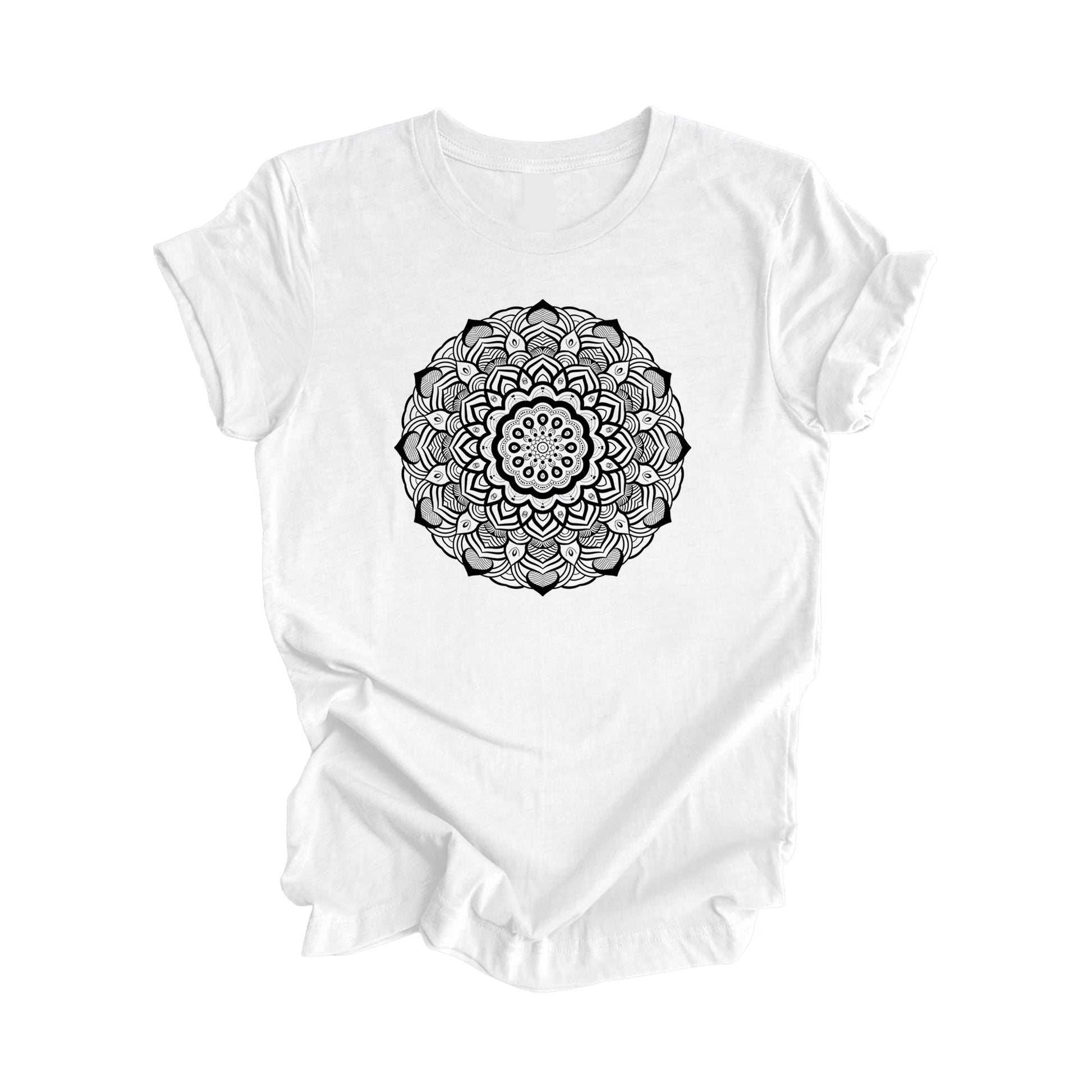 Mandala - Yoga Gift, Meditation Shirt, Yoga T-shirt, Yoga Lover Gift, Yoga Teacher Shirt, Wellness Shirt, Self Care Shirt - Inspired X