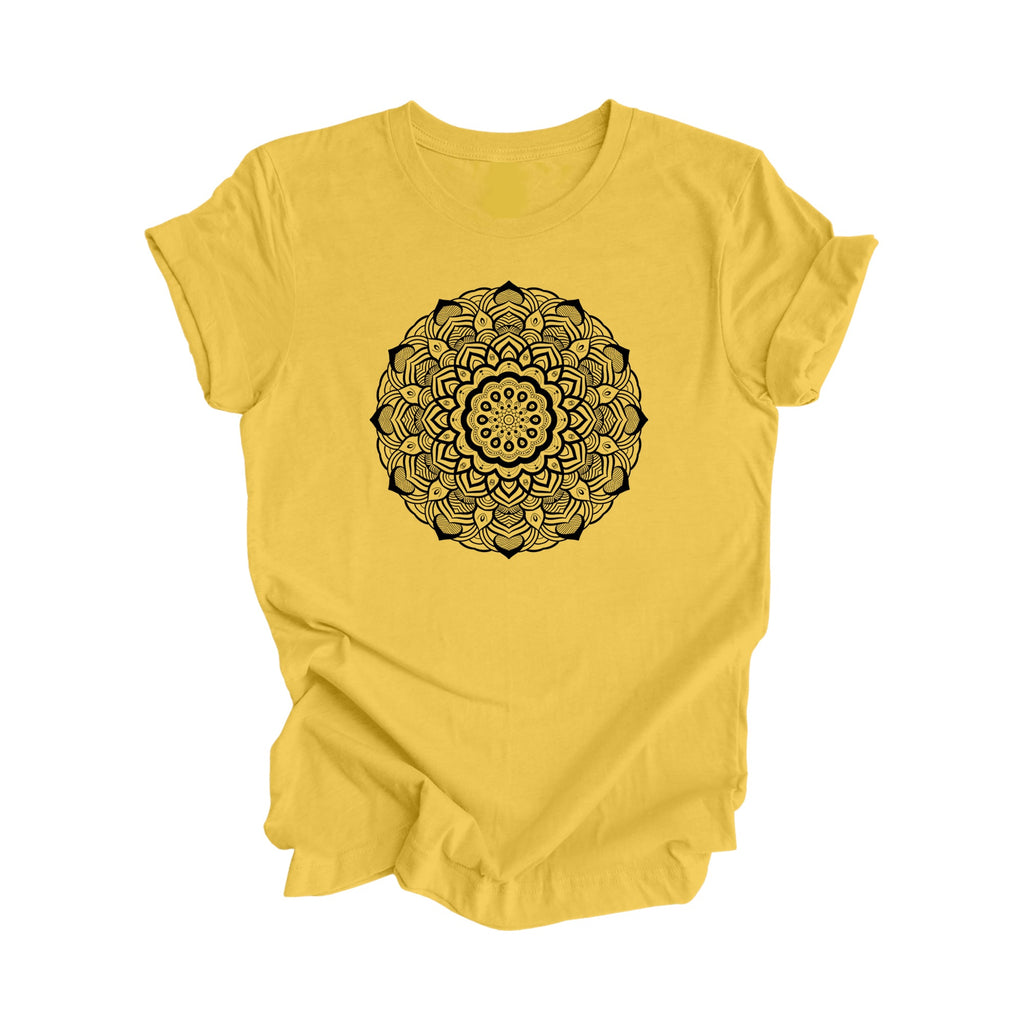 Mandala - Yoga Gift, Meditation Shirt, Yoga T-shirt, Yoga Lover Gift, Yoga Teacher Shirt, Wellness Shirt, Self Care Shirt - Inspired X