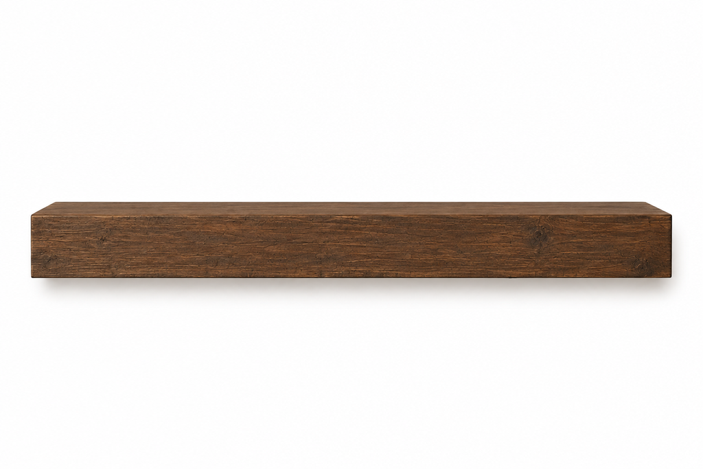 Wooden mantle