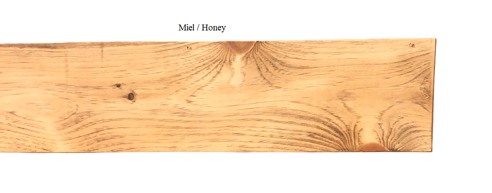 Wooden mantle