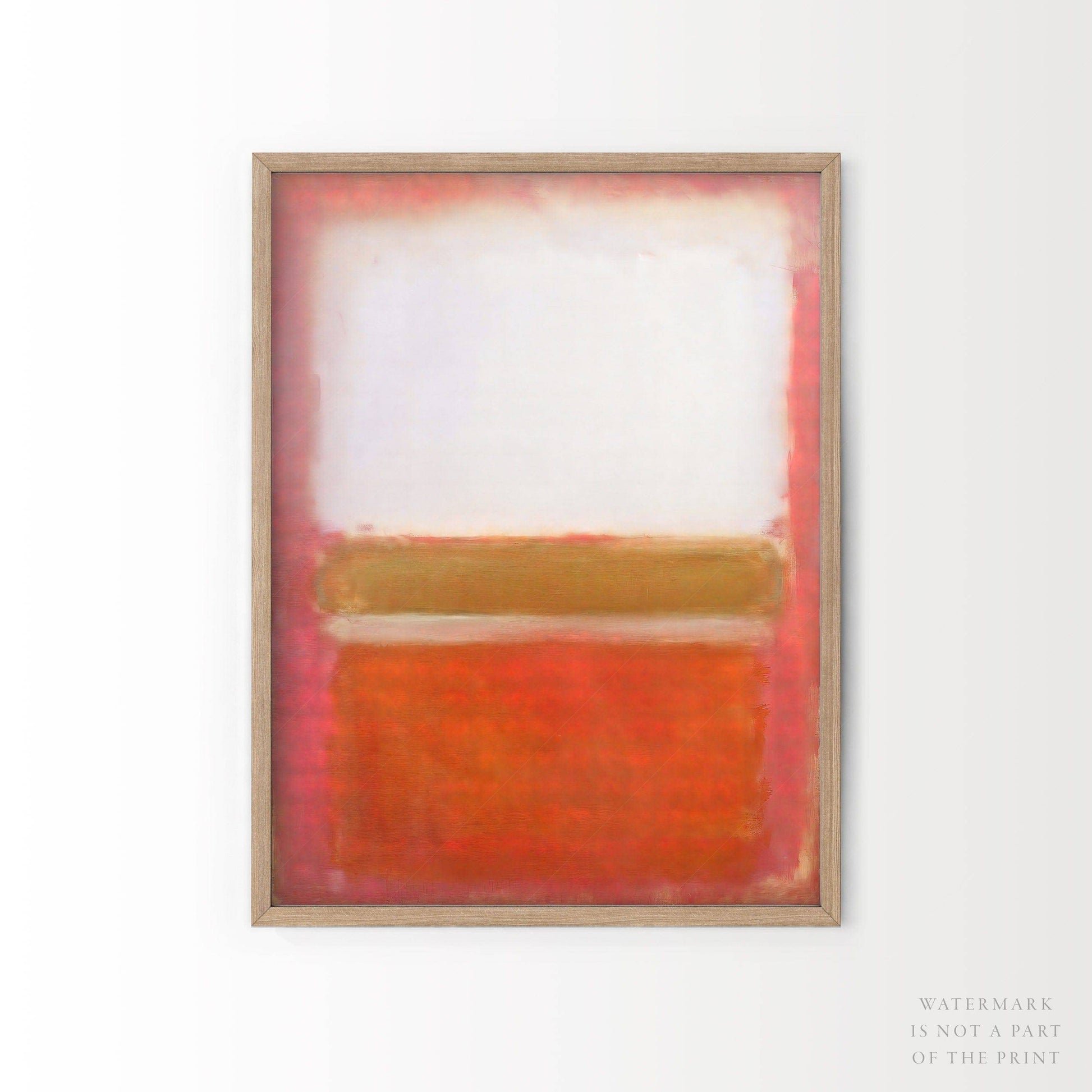 Mark Rothko Untitled Paintings Set of 2 Art Prints – Abstract Wall Art