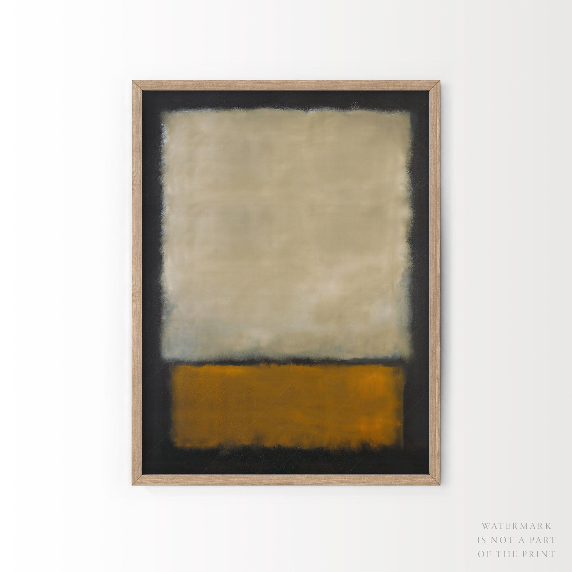 Mark Rothko Untitled Paintings Set of 2 Art Prints – Abstract Wall Art