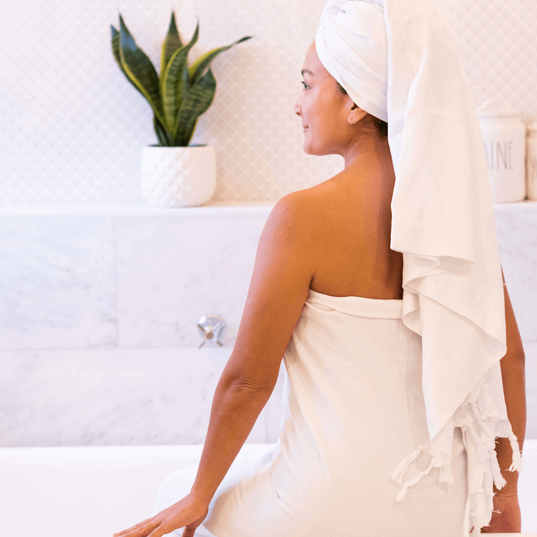 Turkish Towels Canada | Body Towel | White
