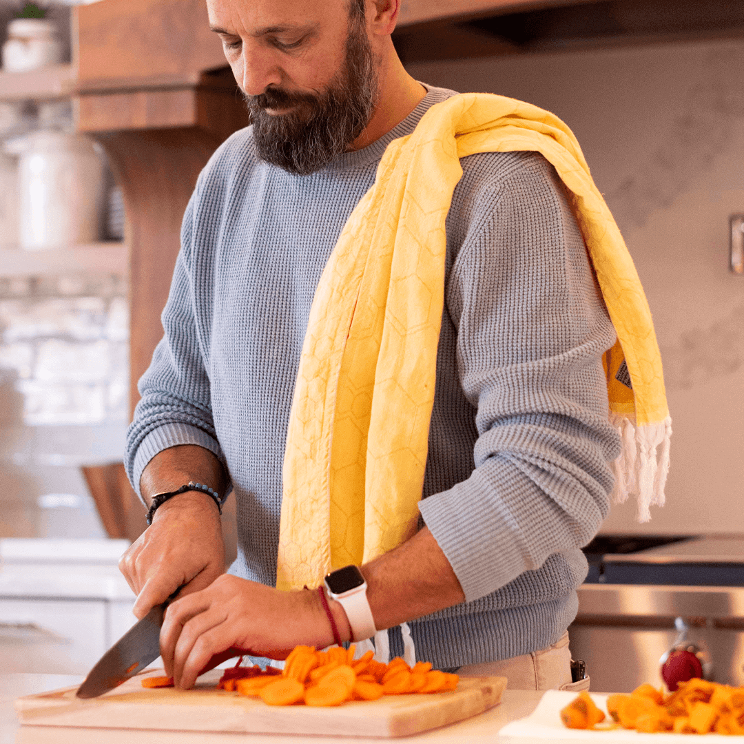 Serviettes turques Canada | Ensemble jaune et orange