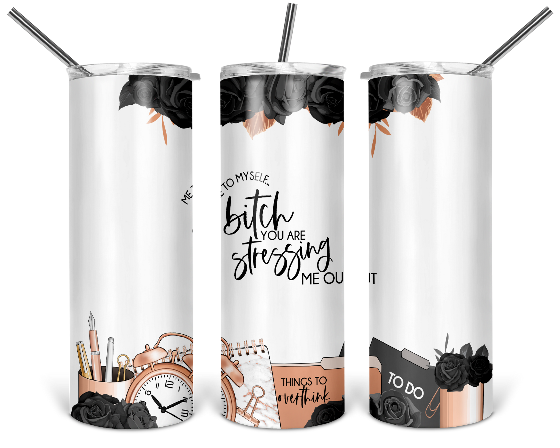 Me to Myself Skinny Tumbler