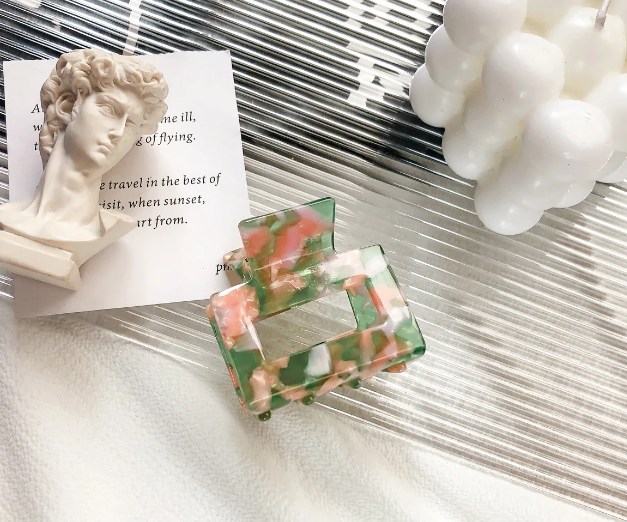Square Hair Clip (5 cm)