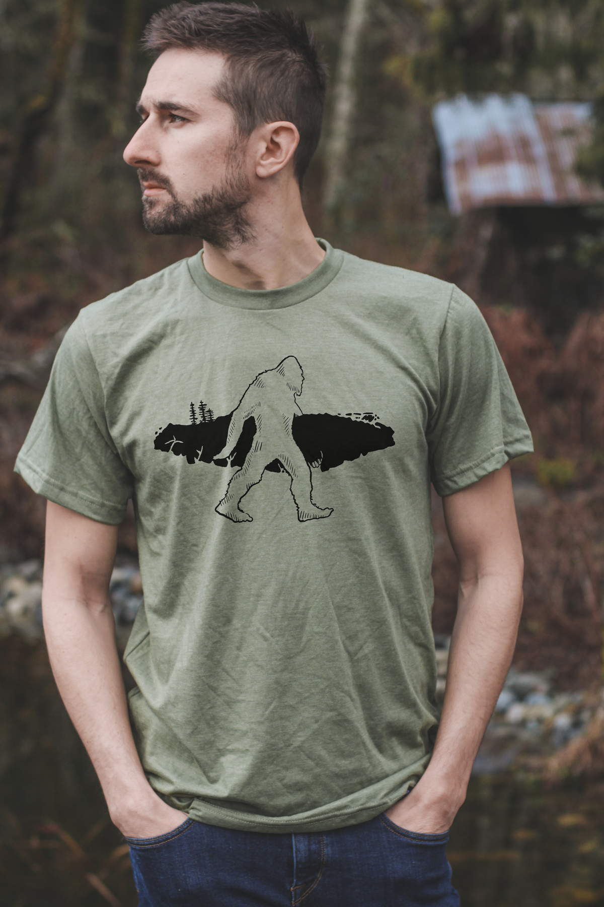 SASQUATCH VI - T-shirt écologique unisexe