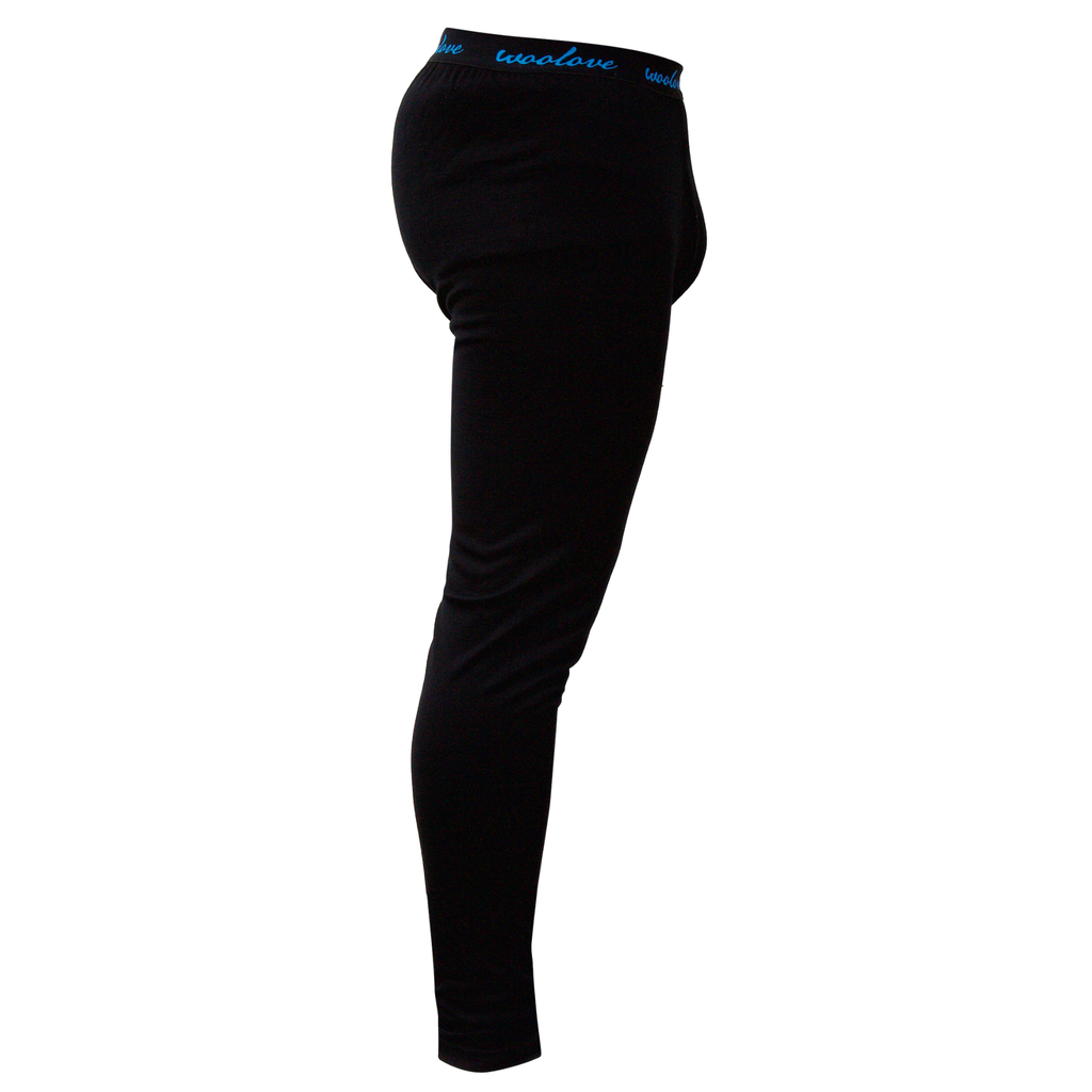 Men's 100% Merino Wool Long Underwear Base Layer Leggings 260 GSM - Heavyweight