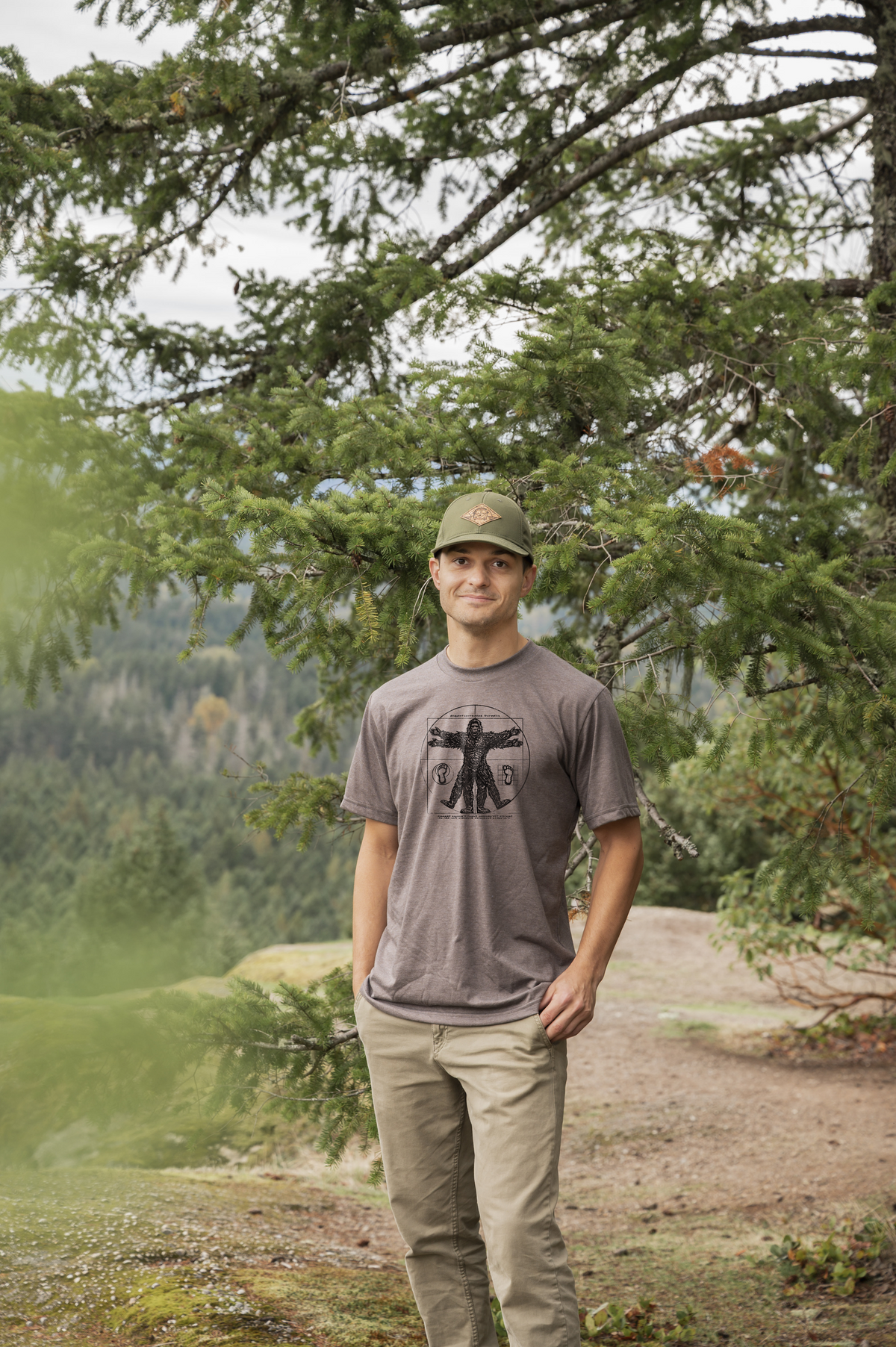VITRUVIAN SASQUATCH - T-shirt écoresponsable unisexe