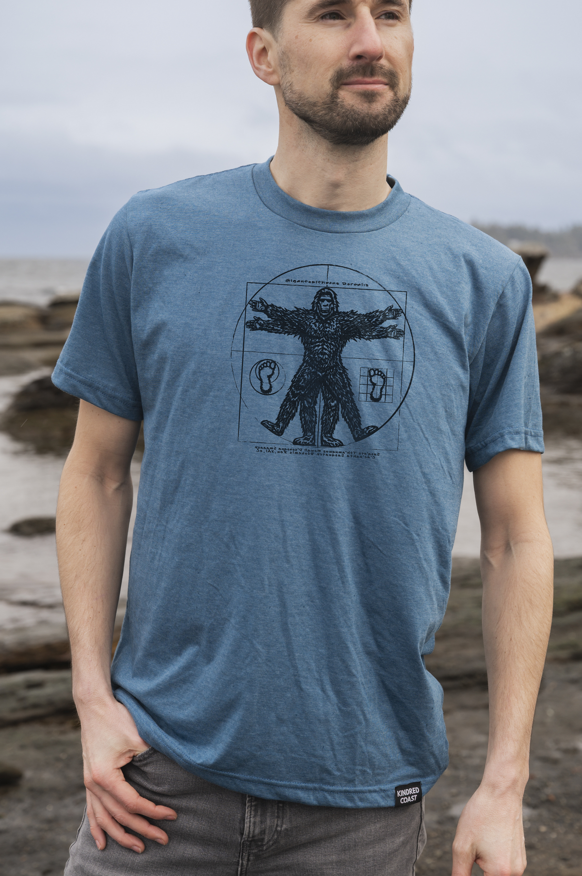 VITRUVIAN SASQUATCH - T-shirt écoresponsable unisexe