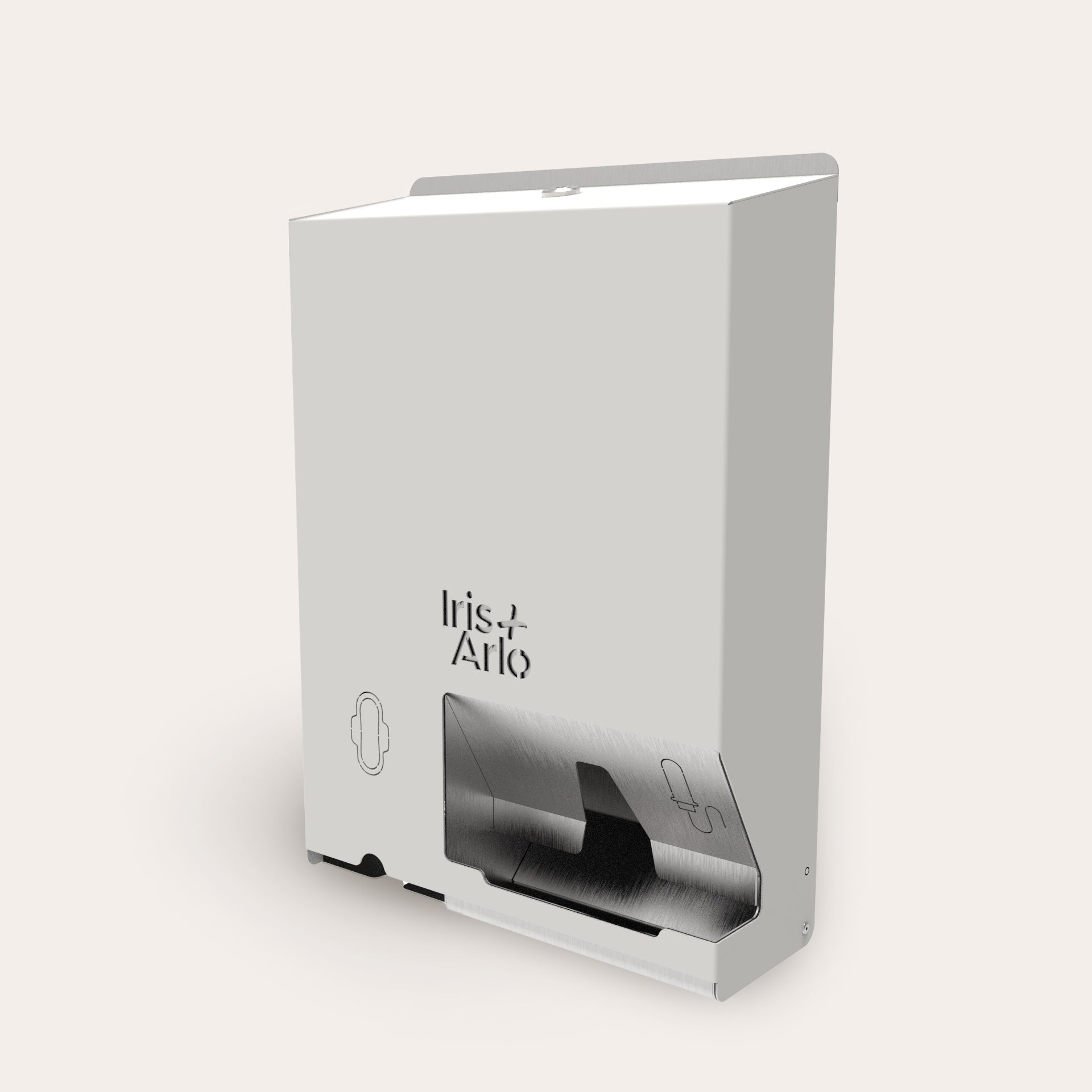 Wall-Mounted Steel Dispenser - Daily Pads & Tampons