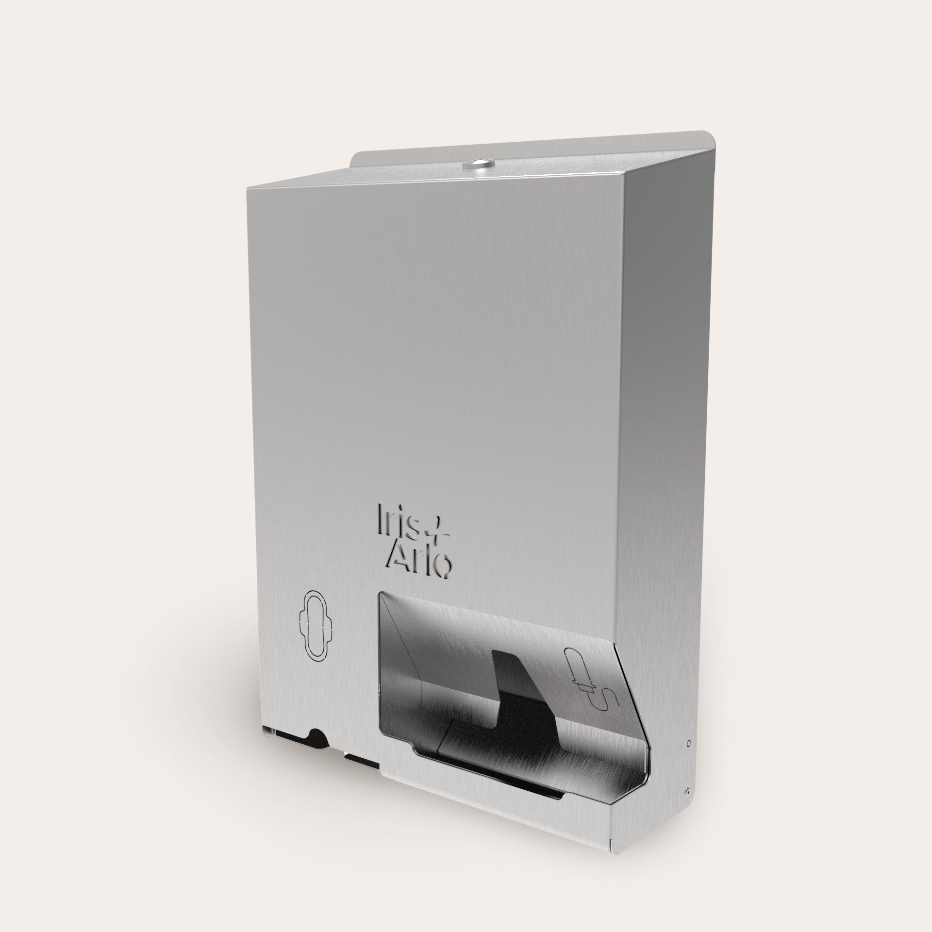 Wall-Mounted Steel Dispenser - Daily Pads & Tampons